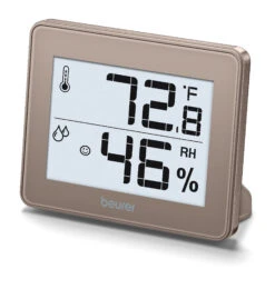 Beurer Thermo-Hygrometer HM 16 7 Beurer Thermo-Hygrometer HM 16 -Heimtextilien 490179 hm16 toffee