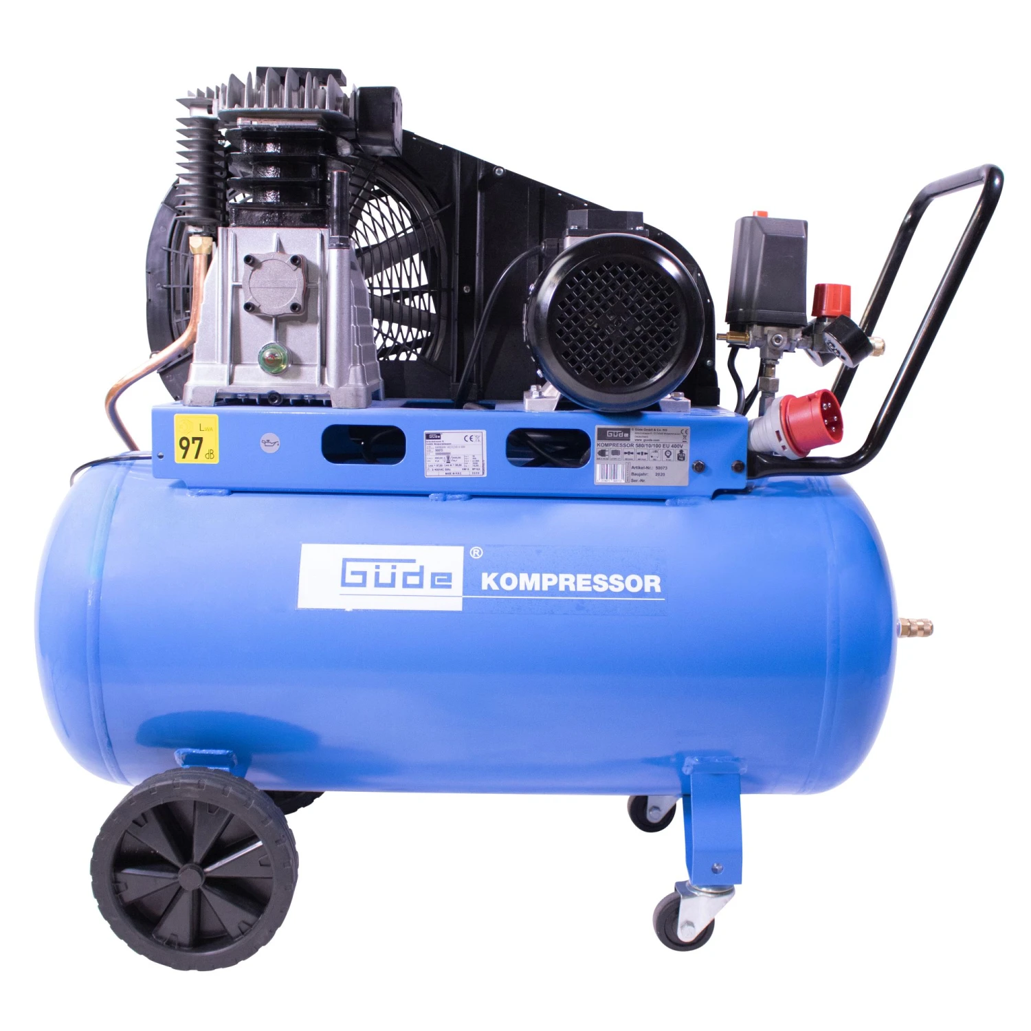 Güde Kompressor 580/10/100 EU 4 Güde Kompressor 580/10/100 EU – Bild 2