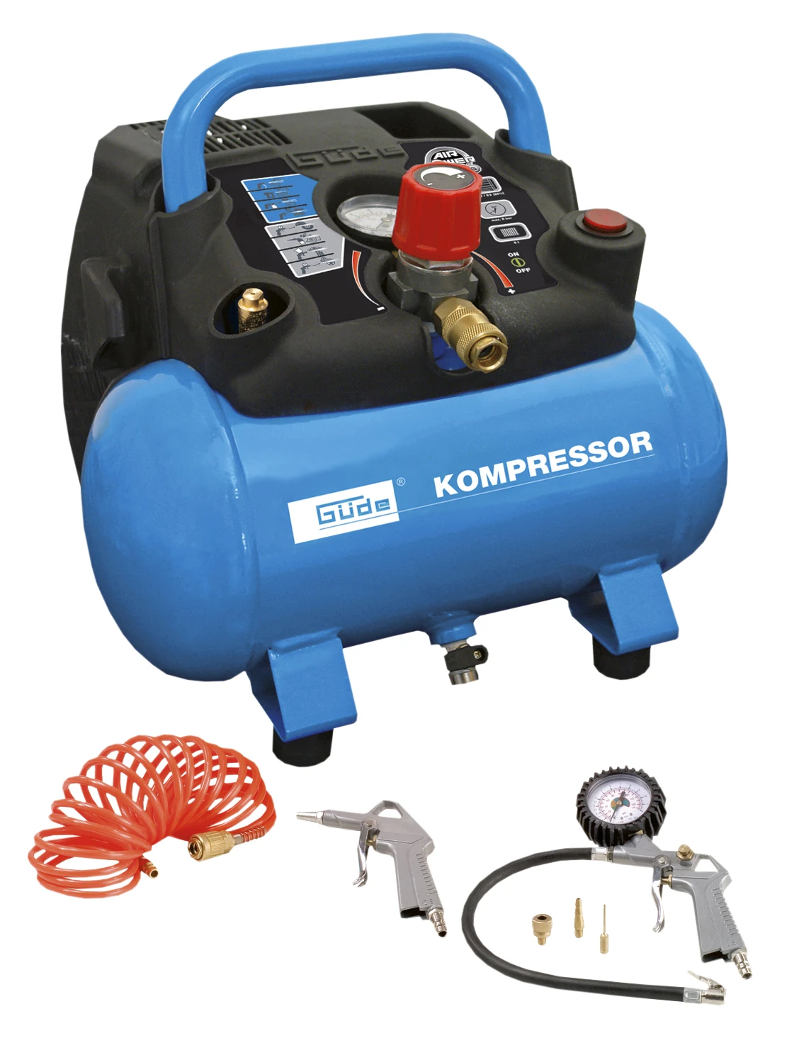 Güde Druckluft Kompressor Airpower 190/08/6 3 Güde Druckluft Kompressor Airpower 190/08/6