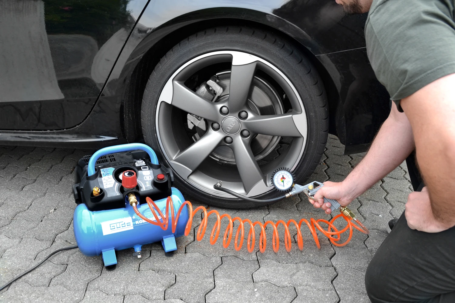 Güde Druckluft Kompressor Airpower 190/08/6 8 Güde Druckluft Kompressor Airpower 190/08/6 – Bild 6