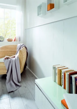 Moderna Dekorpaneel Moderna Urbano, Weiß Supermatt