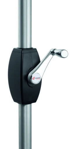 Schneider Schirm "Venedig", Ø 270 Cm, Grau -Heimtextilien 509885 9