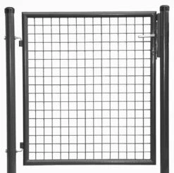 Hadra Gartentor Anthrazit Einflügelig, 1000x1000mm