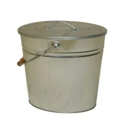 Testrut Axentia Ascheeimer Verzinkt, 24 L