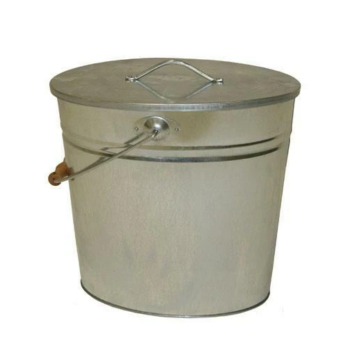 Testrut Axentia Ascheeimer Verzinkt, 24 L 3 Testrut Axentia Ascheeimer Verzinkt, 24 L