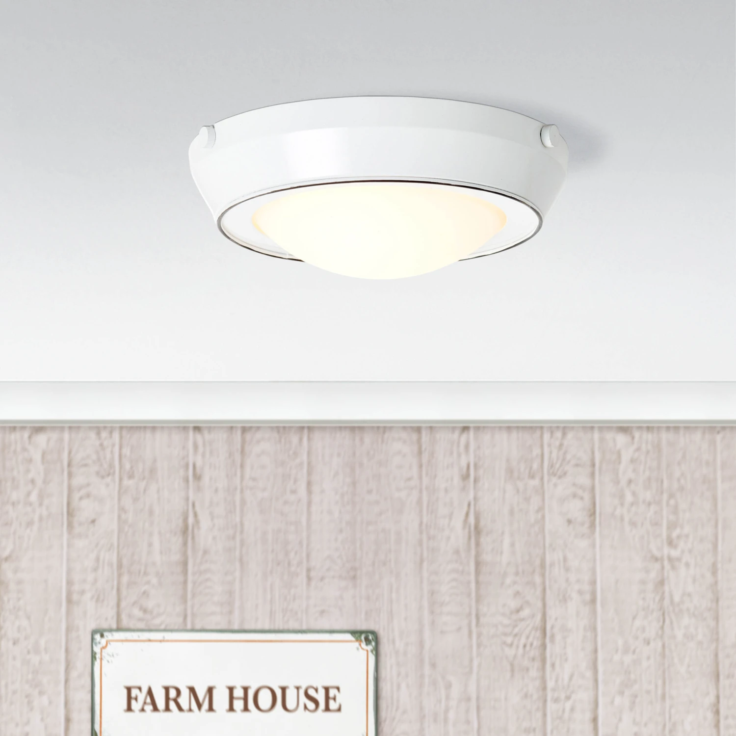 Brilliant Deckenleuchte Plains, Weiß 4 Brilliant Deckenleuchte Plains, Weiß – Bild 2