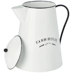 Brilliant Teekanne Farmhouse, Weiß -Heimtextilien 544864 1