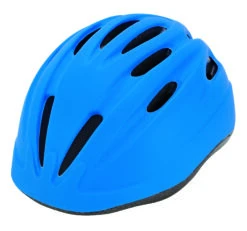 Prophete Fahrradhelm 52-56cm Kinder Glue-On Blau