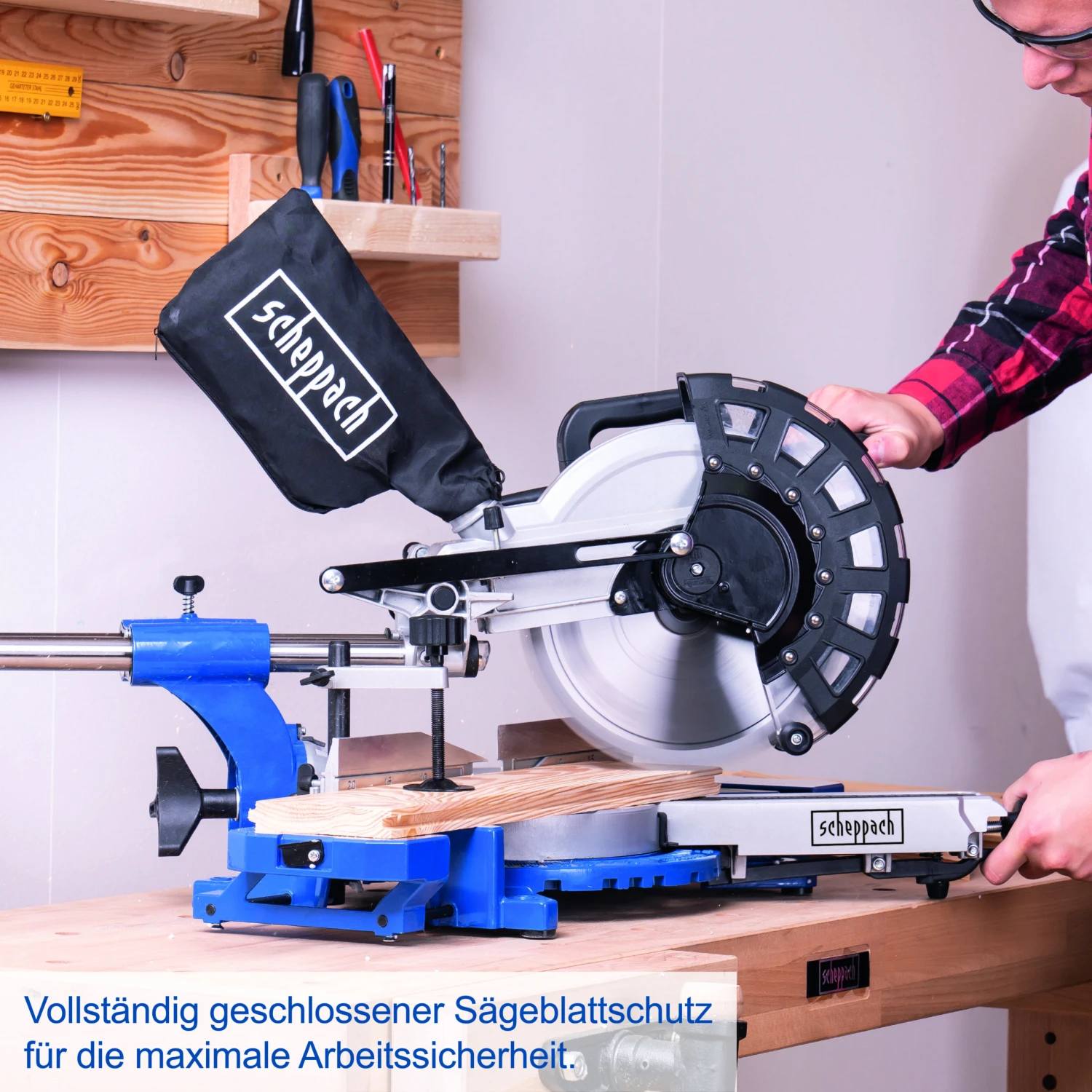 Scheppach Kappzugsäge HM216 4 Scheppach Kappzugsäge HM216 – Bild 2