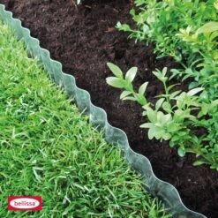 Bellissa Rasenkante Welle, 500x14cm -Heimtextilien 598879 2