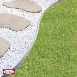 Bellissa Rasenkante Metall, 118x19,5cm -Heimtextilien 598882 2