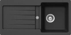 Pyramis Einbauspüle "Zako", Granite Nero