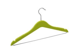 Bürstenmann Formbügel Metallsteg, 3 St., Grün