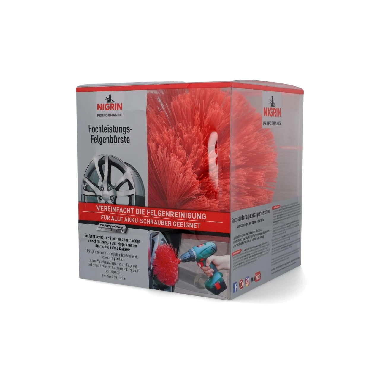 Nigrin Hochleistungs-Felgenbürste 3 Nigrin Hochleistungs-Felgenbürste