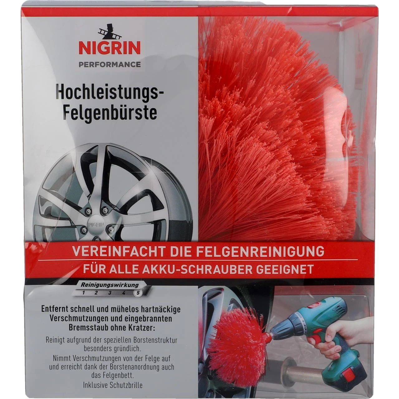 Nigrin Hochleistungs-Felgenbürste 5 Nigrin Hochleistungs-Felgenbürste – Bild 3