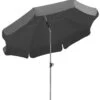 Schneider Schirm "Locarno", Ø 200 Cm, Anthrazit -Heimtextilien 695695 4