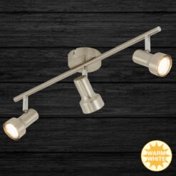 Briloner Deckenleuchte, Matt-nickel, 3-flammig 15 Briloner Deckenleuchte, Matt-nickel, 3-flammig -Heimtextilien 701938 5