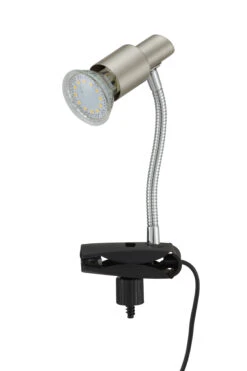Briloner LED Klemmleuchte, Matt-nickel -Heimtextilien 702242 1