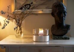 Firefix Tenderflame Tischfeuer 'CAFE ALU' -Heimtextilien 7090037731490 t180a ambiente02