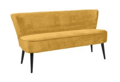 BlackRedWhite Polstermöbel Sitzbank In Goldfarbe 'Lord' 3-Sitzer