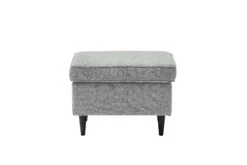 BlackRedWhite Polstermöbel Hocker In Grau 'Oskar'