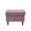 BlackRedWhite Polstermöbel Hocker In Rosa 'Oskar' -Heimtextilien 730306 oskar h brego 90 rosa frontal