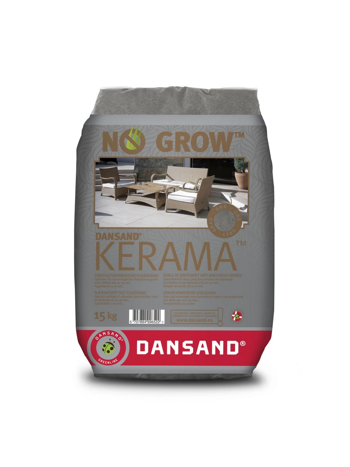 Dansand Kerama No Grow, 15kg 3 Dansand Kerama No Grow, 15kg