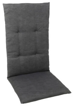 GO-DE Sesselauflage Hoch, Uni Anthrazit