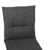 GO-DE Sesselauflage Nieder, Uni Anthrazit -Heimtextilien 735657