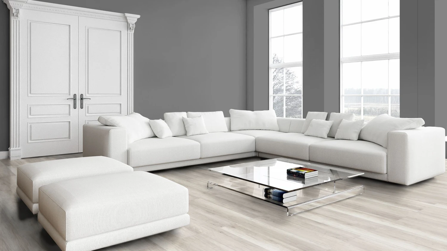 Classen Laminatboden Waterresistent Oak Light Grey 8 Classen Laminatboden Waterresistent Oak Light Grey – Bild 6