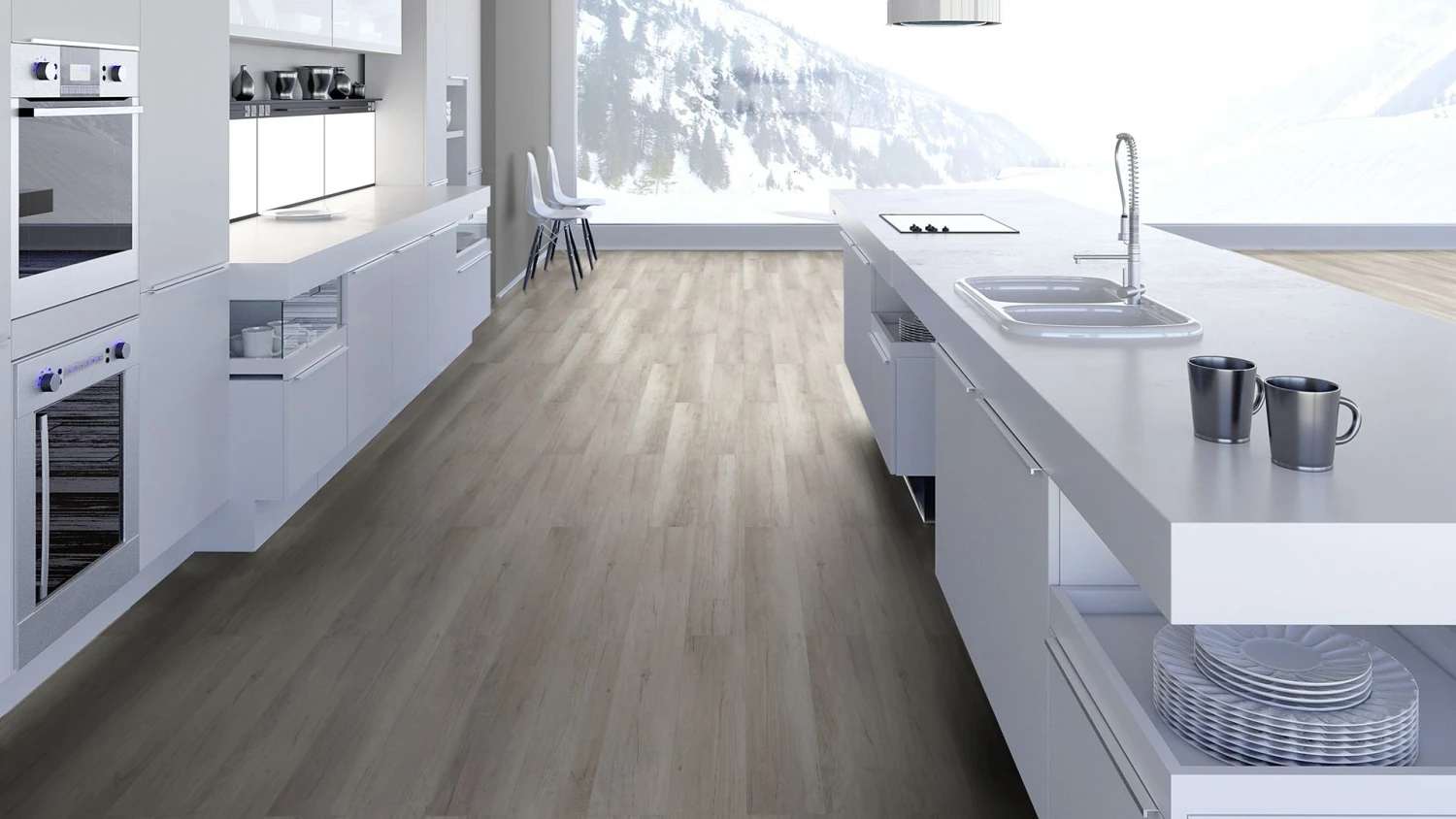 Classen Laminatboden Waterresistent Oak Light Grey 18 Classen Laminatboden Waterresistent Oak Light Grey – Bild 16