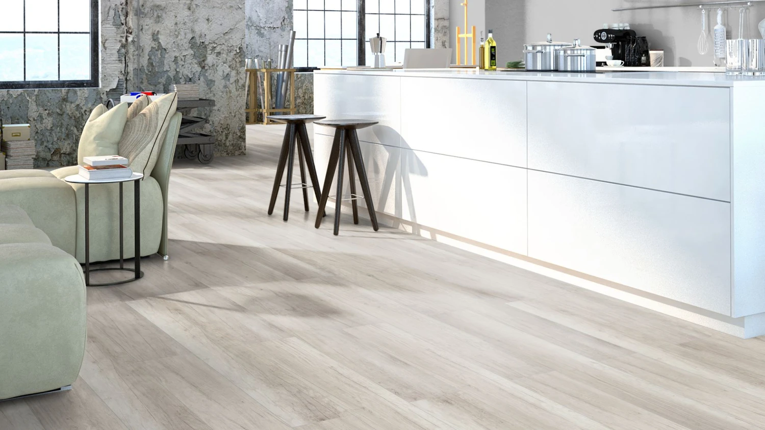 Classen Laminatboden Waterresistent Oak Light Grey 19 Classen Laminatboden Waterresistent Oak Light Grey – Bild 17