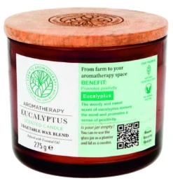 Gala Duftglas Mit Holzdeckel, Eukalyptus