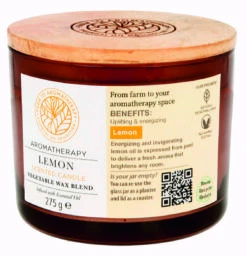 Gala Duftglas Mit Holzdeckel, Lemon