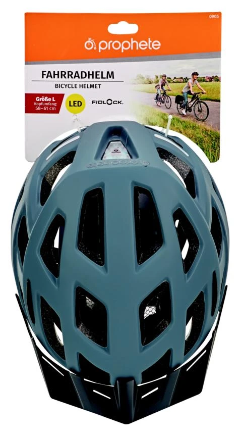Prophete Fahrradhelminkl. LED, Gr. 58-61cm 3 Prophete Fahrradhelminkl. LED, Gr. 58-61cm
