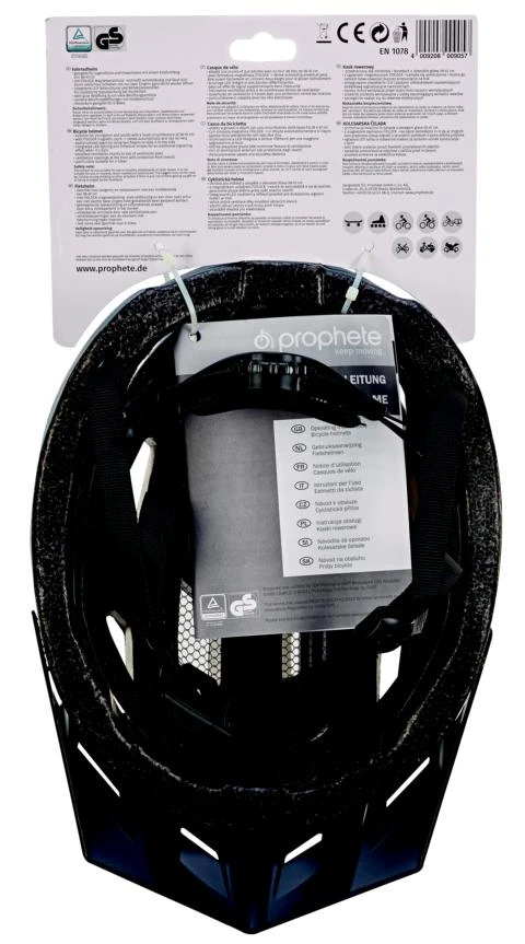 Prophete Fahrradhelminkl. LED, Gr. 58-61cm 4 Prophete Fahrradhelminkl. LED, Gr. 58-61cm – Bild 2