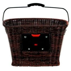 Prophete Fahrradkorb City, Ratten-Optik, Braun -Heimtextilien 754331 2