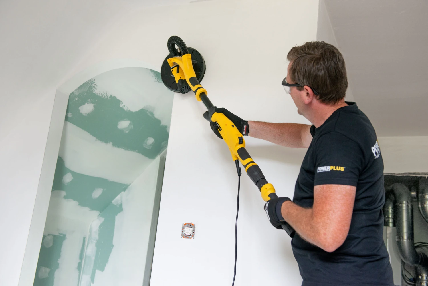 PowerPlus Trockenbauschleifer 7 PowerPlus Trockenbauschleifer – Bild 5