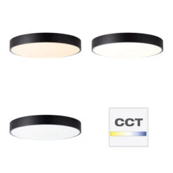 Brilliant Deckenleuchte Slimline, Schwarz -Heimtextilien 793282 4