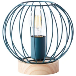 Brilliant Tischlampe Sorana, Türkis -Heimtextilien 793289 2
