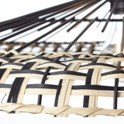 Brilliant Hängeleuchte Fixi, Schwarz/bambus 7 Brilliant Hängeleuchte Fixi, Schwarz/bambus -Heimtextilien 793304 2