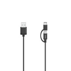 Hama Micro-USB-Kabel 2in1 Inkl. Adapter