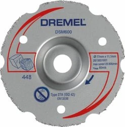 Dremel Mehrzweck-Karbidtrennscheibe DSM600