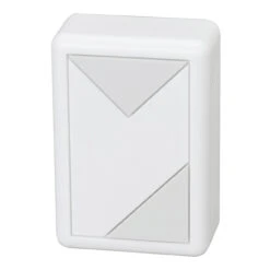 Heidemann Zweiklang-Gong Prisma, Grauweiß