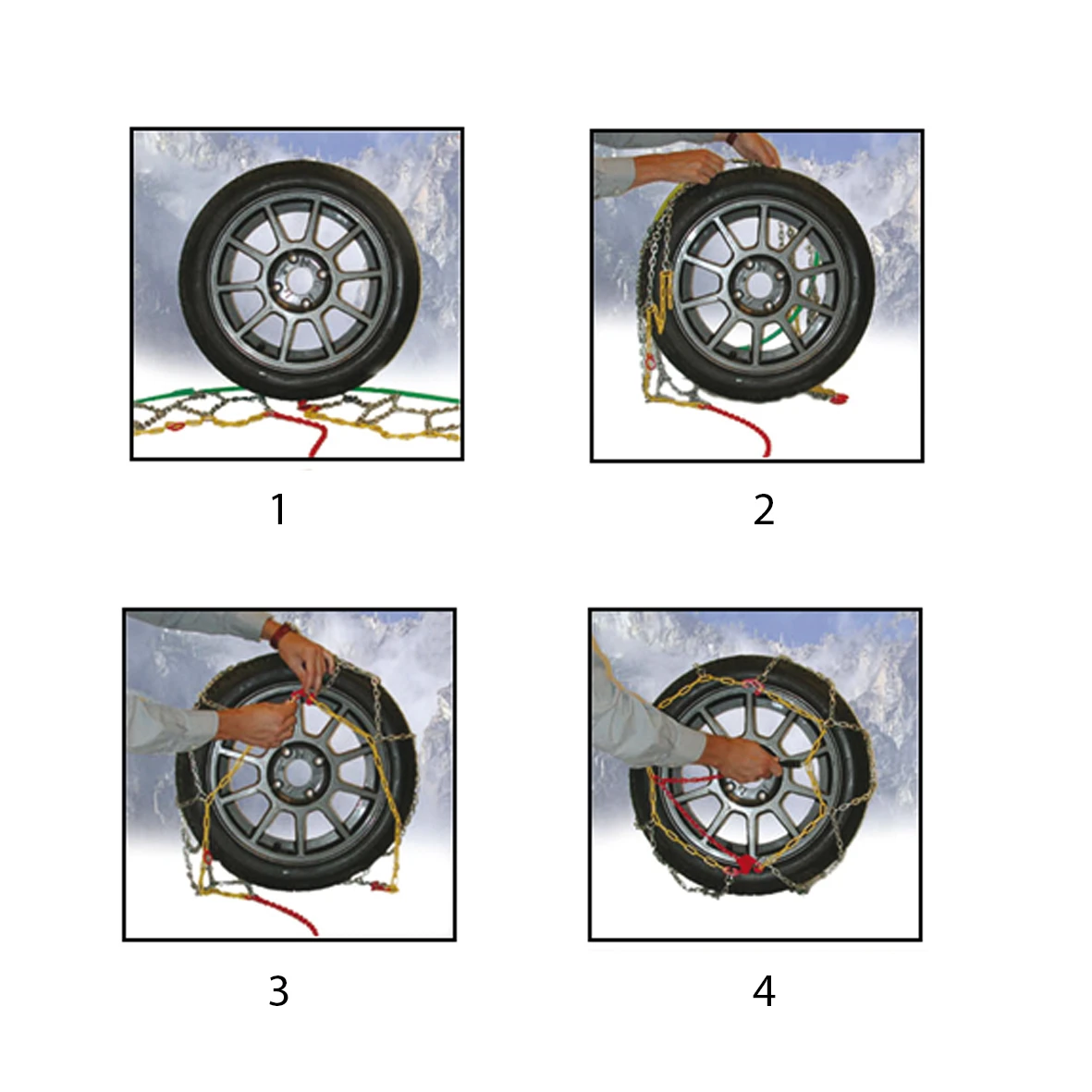 ProPlus Schneeketten KB39, 12 Mm 7 ProPlus Schneeketten KB39, 12 Mm – Bild 5
