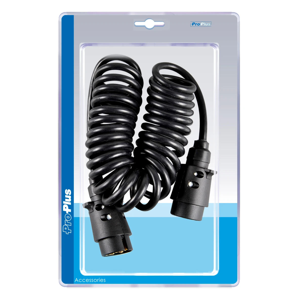 ProPlus Spiralkabel 3M PVC Mit 2x Stecker 3 ProPlus Spiralkabel 3M PVC Mit 2x Stecker