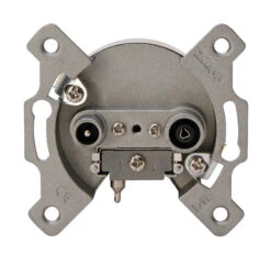 Kopp Antennensteckdose Sockel 2-fach