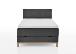 Boxspringbett Catania -Heimtextilien 985593 k1600 catania 140 melva 94 anthrazit frontal 948 22