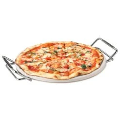 Boomex Flash BBQ-System Pizzastein, ø 30 Cm -Heimtextilien bo 57646 bbq sys pizza30 mit pizza