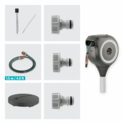 Gardena Garten-Schlauchbox Rollup M, Weiß, 20m -Heimtextilien cg 433001